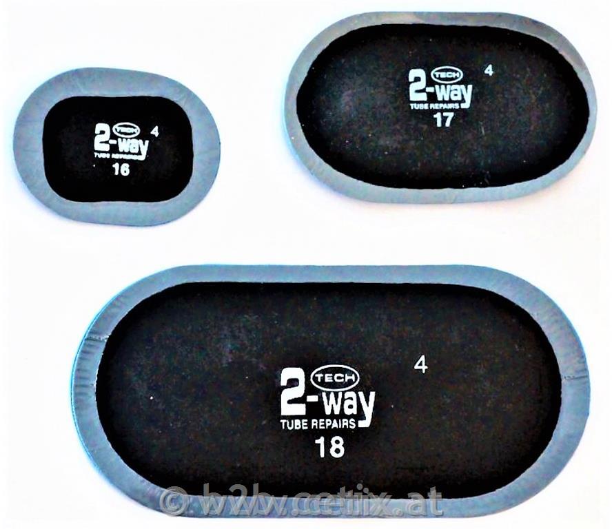 TECH - Schlauch Pflaster (oval) - 16(100 Stk./VPE)