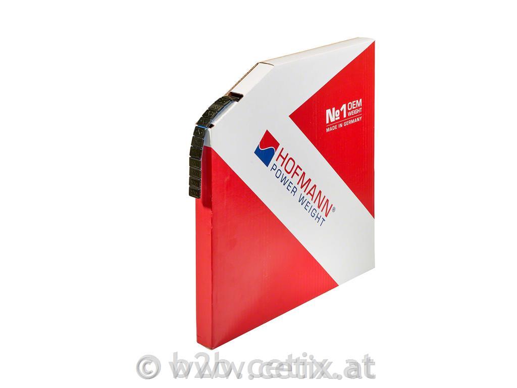 HOFMANN - F1 Klebegewichte auf Rolle 1000x5g Schwarz
