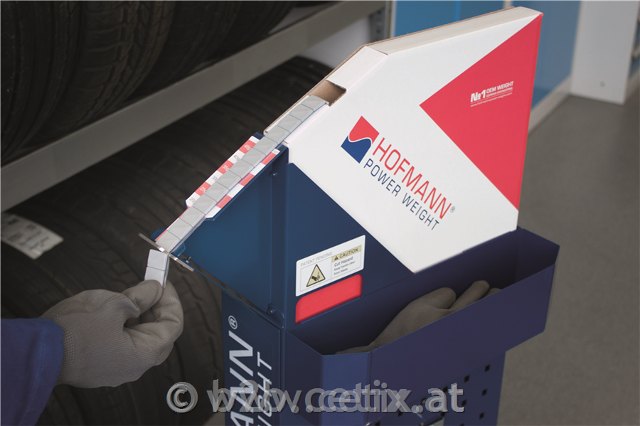 HOFMANN - F1 Klebegewichte auf Rolle 1000x5g Standard