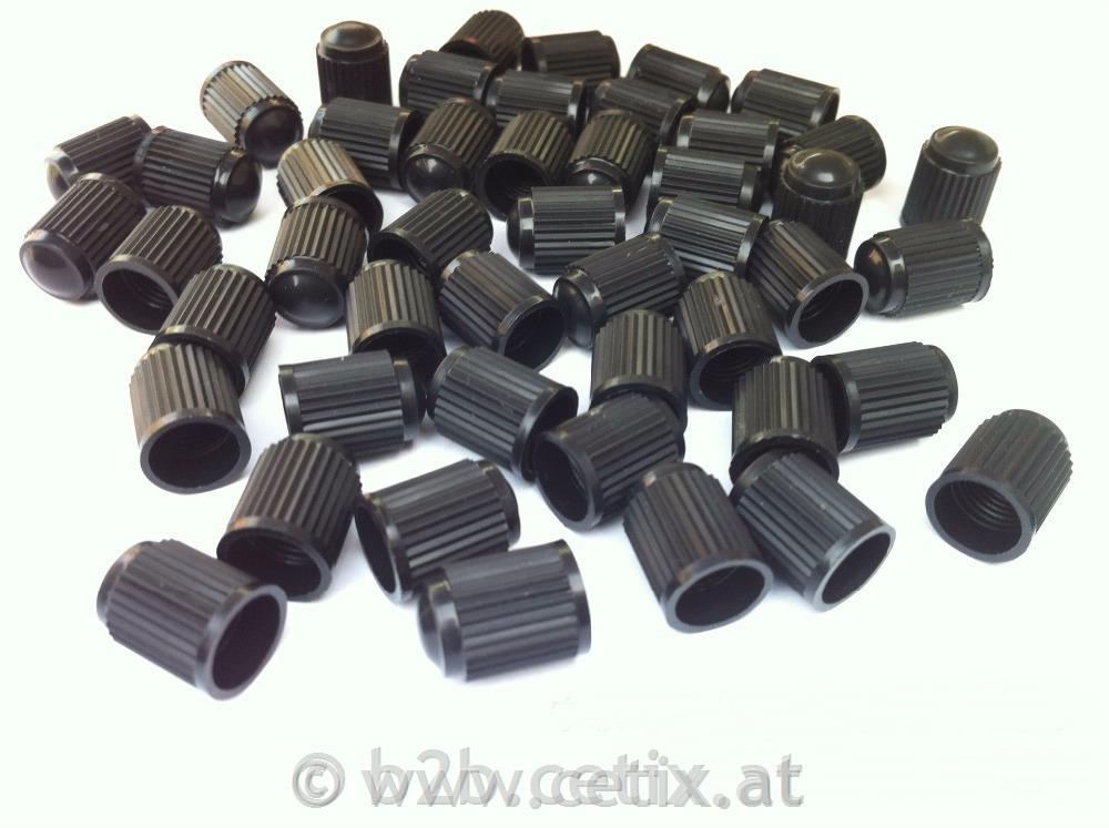SCHRADER - Kappe für Standardventile (schwarz)