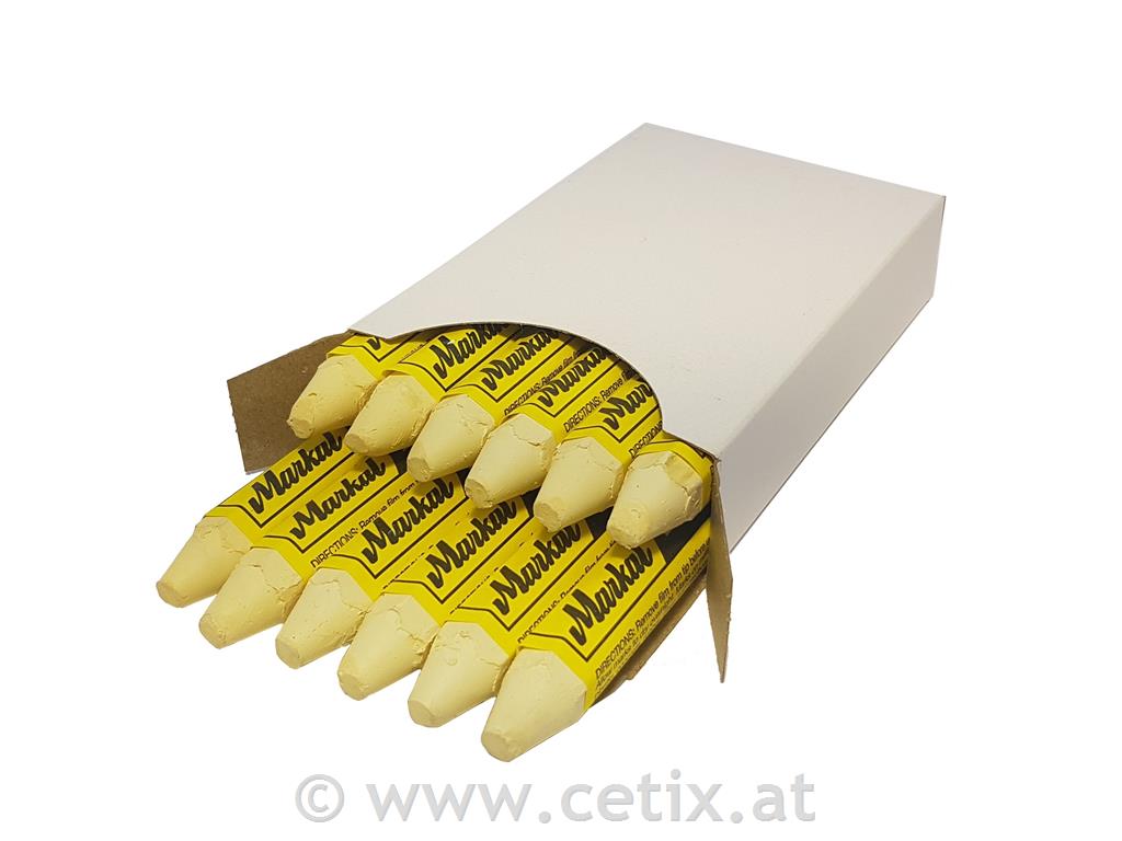 TECH KREIDE - Weiß (Box/12 Stück)