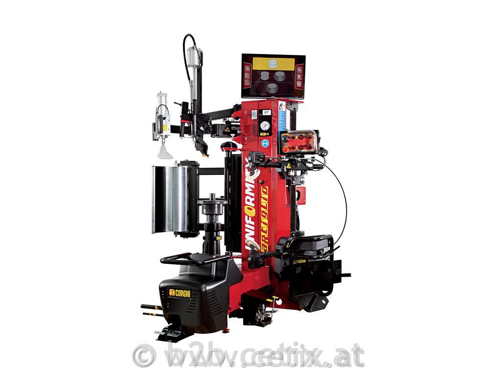 CORGHI - Uniformity Reifenmontiermaschine mit Diagnosefunktion
