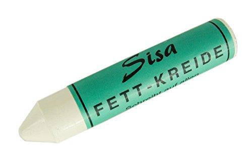 SISA - Fett-Kreide Weiß (Box/12 Stück)