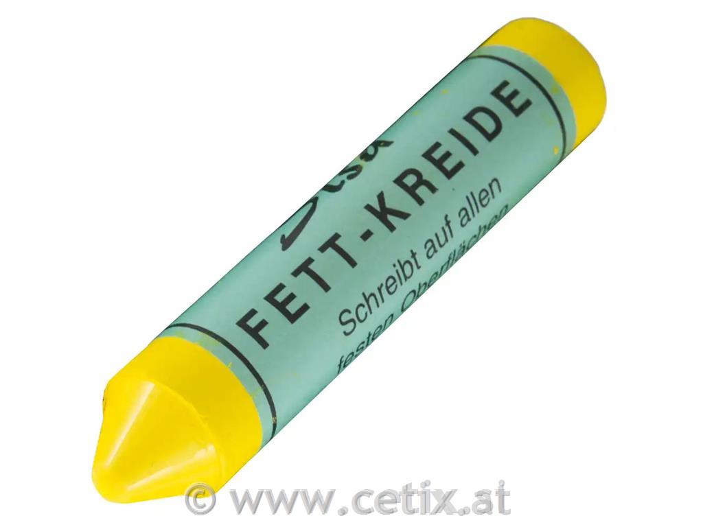SISA - Fett-Kreide Gelb (Box/12 Stück)