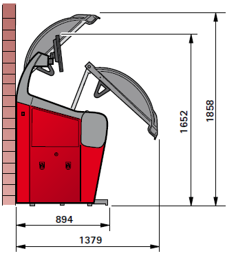 CORGHI - Reifenwuchtmaschine - EM 9580
