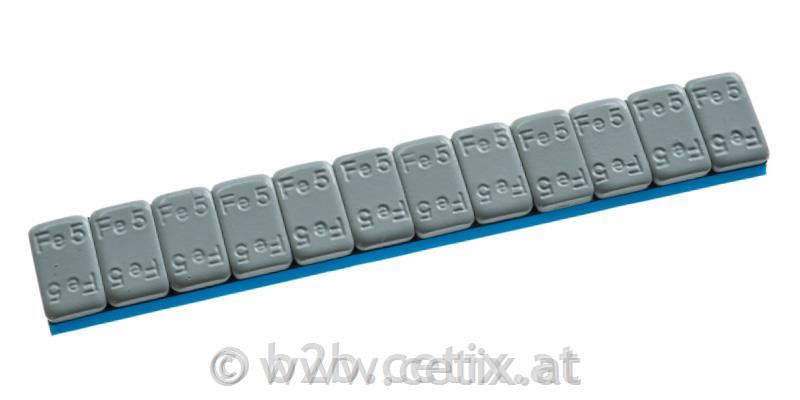 GOMER - Klebegewichte 60g (12x5g), Grau