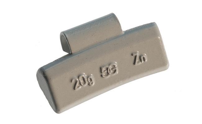 GOMER - Auswuchtgewichte für Alufelgen,Zink, 30g
