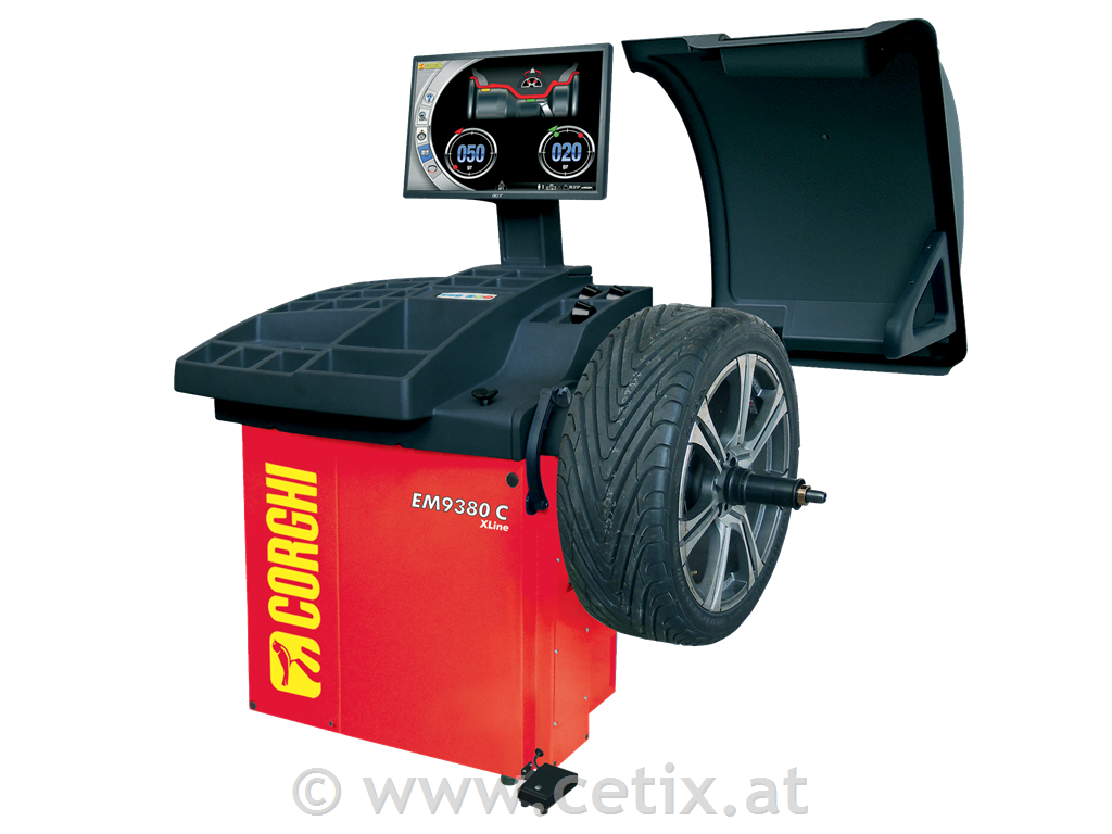 CORGHI EM 9380C Xline -Reifenwuchtmaschine