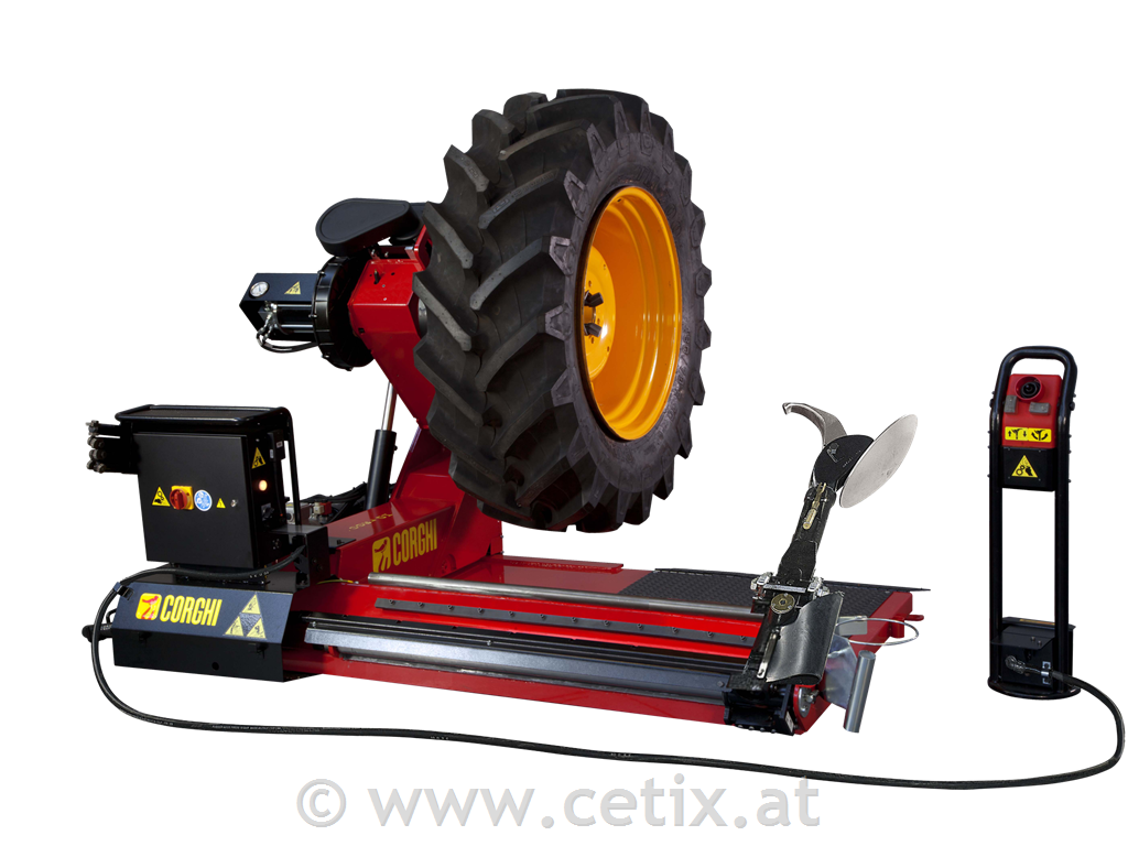 CORGHI HD 1300 -LKW Reifenmontiermaschine