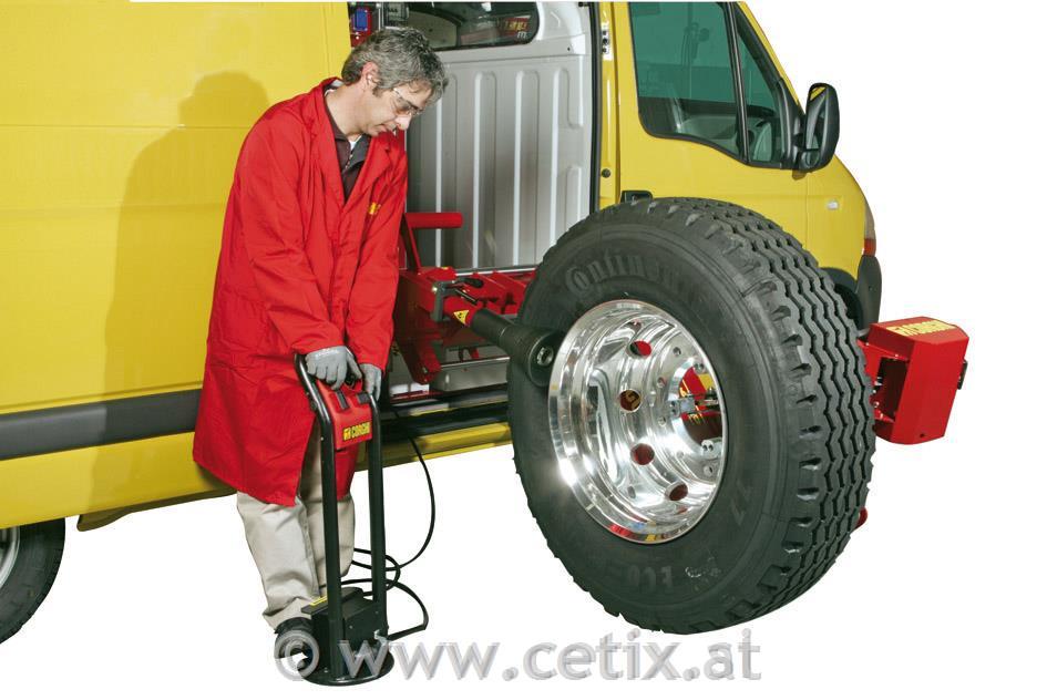 CORGHI - LKW-Reifenmontiermaschine - HD650 Tilt