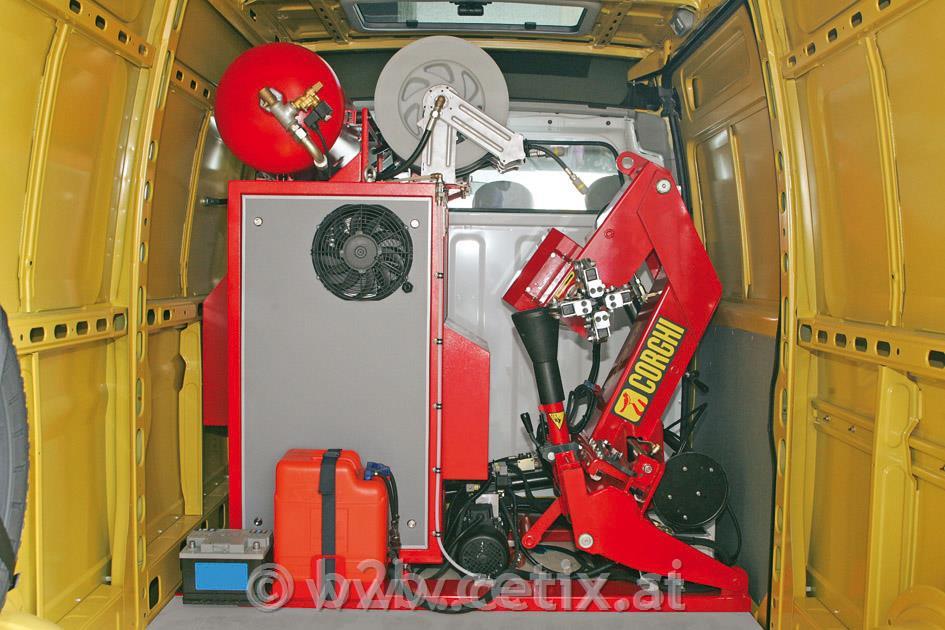 CORGHI - LKW-Reifenmontiermaschine - HD650 Tilt