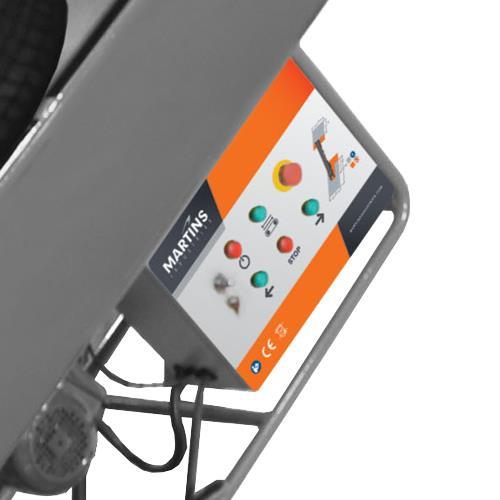 MARTINS - Fließband zur Reifenlagerung 4,6 m / 5,5 m / 6,4 m / 7 m