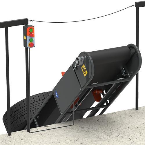 MARTINS - Fließband zur Reifenlagerung 4,6 m / 5,5 m / 6,4 m / 7 m
