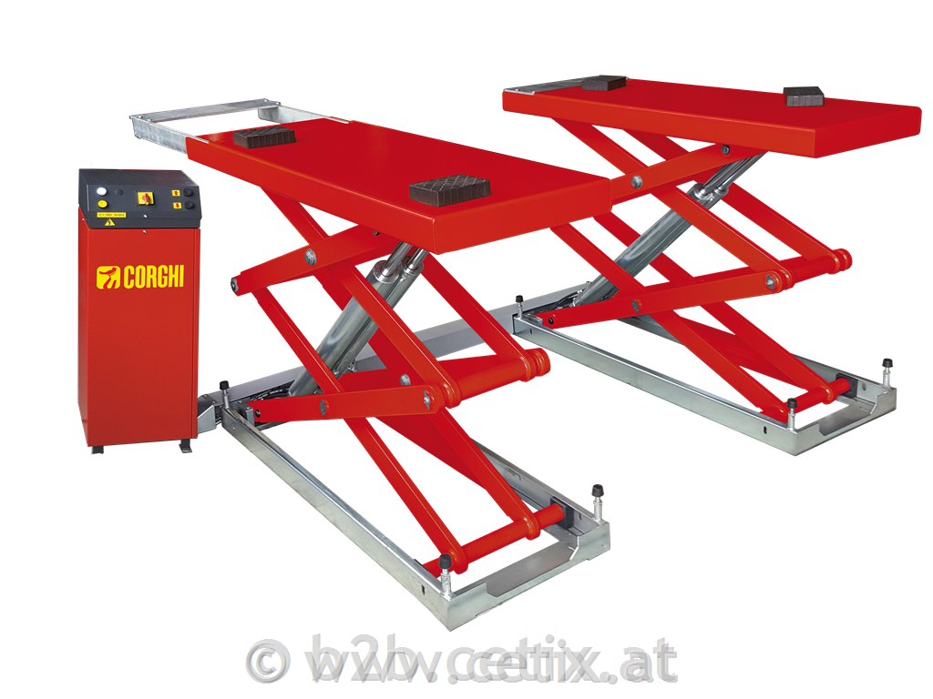 CORGHI Erco C361T E -Scherenhebebühne