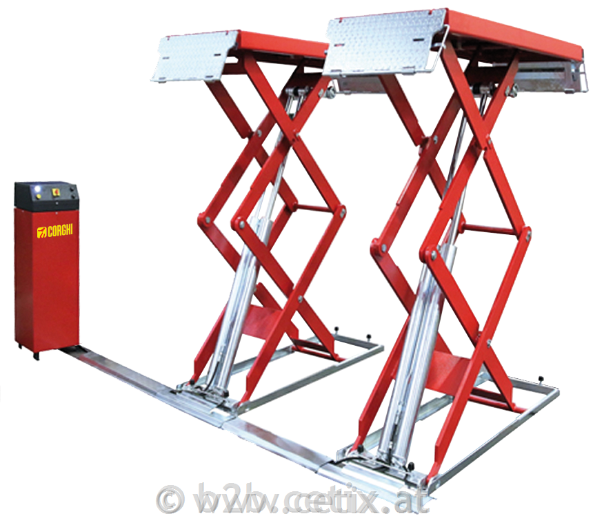 CORGHI Erco C636 EF - Scherenhebebühne
