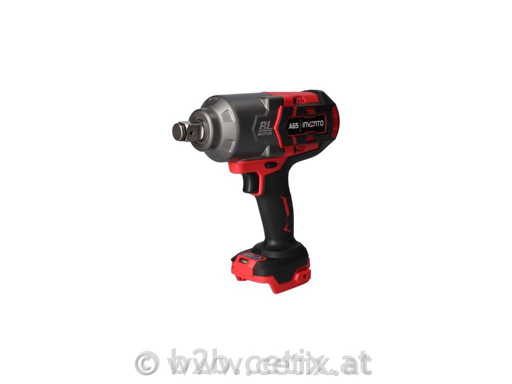 INVENTO - Baterijski brezkrtačni udarni vijačnik A63 3/4"