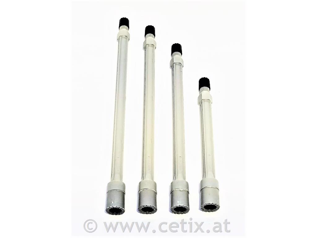PODALJŠEK PVC | SCHRADER | za tovorne ventile